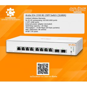 Aruba IOn 1930 8G 2SFP Switch (JL680A)
